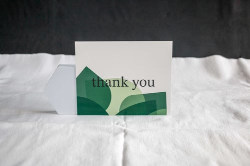 Thank you card