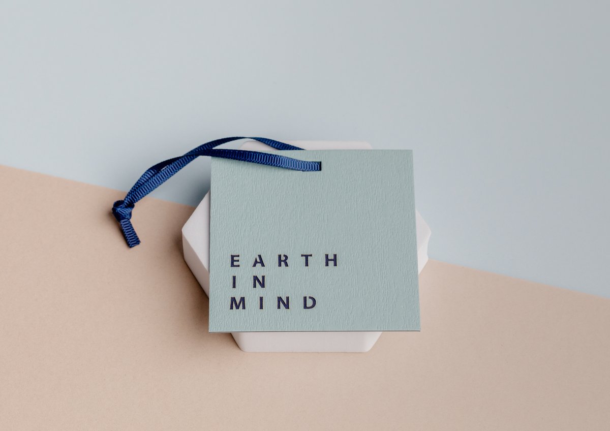 Earth in Mind hang tag