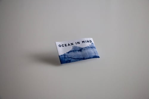 Ocean in Mind 2.0 printed label