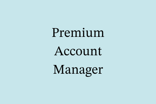 Job Role - Premium Account Manager