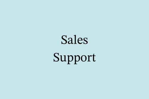 Job Role - Sales Support