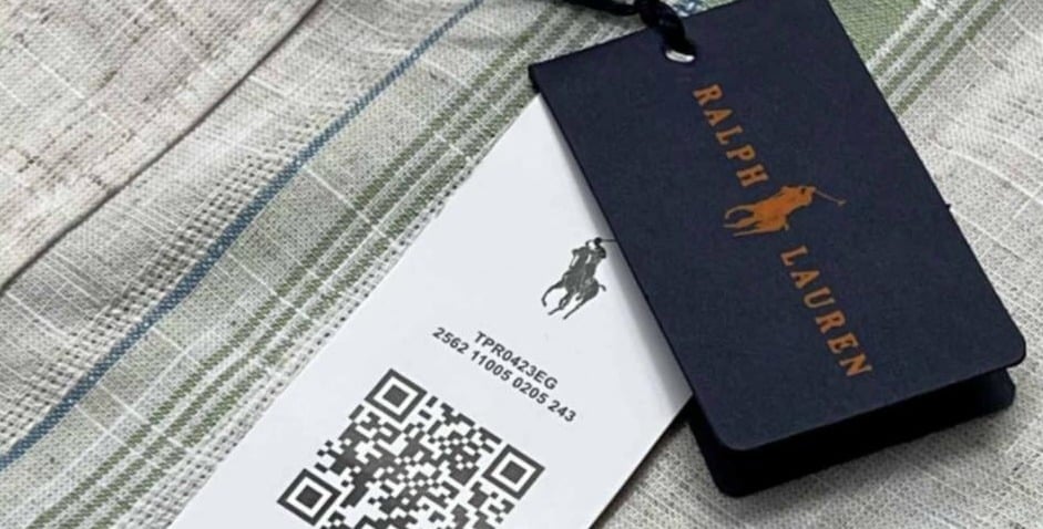 Ralph Lauren Hang Tag 2