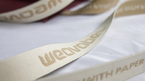 Weavebel branded tape